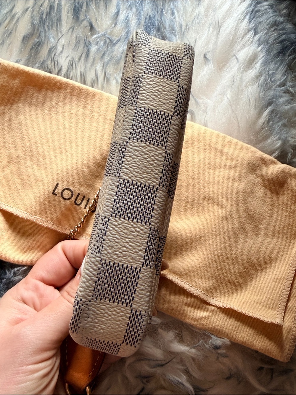 Louis Vuitton Damier Azur Mini Pochette Accessoires - Picture 9 of 16